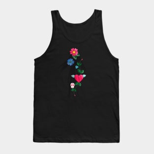 Cali Palm shade Tank Top